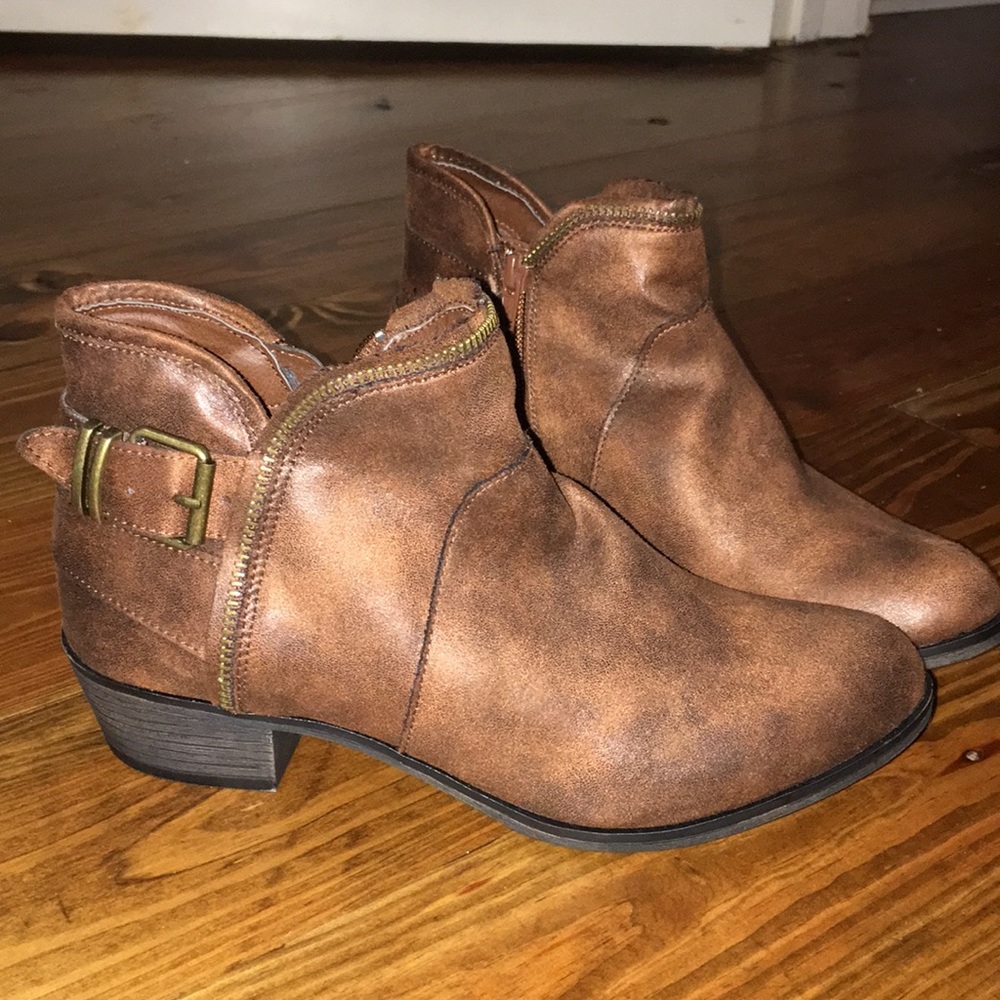 Brown Booties - image 1